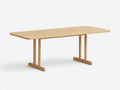 Table à manger en bois 180×85×75 cm - bois clair - style scandinave